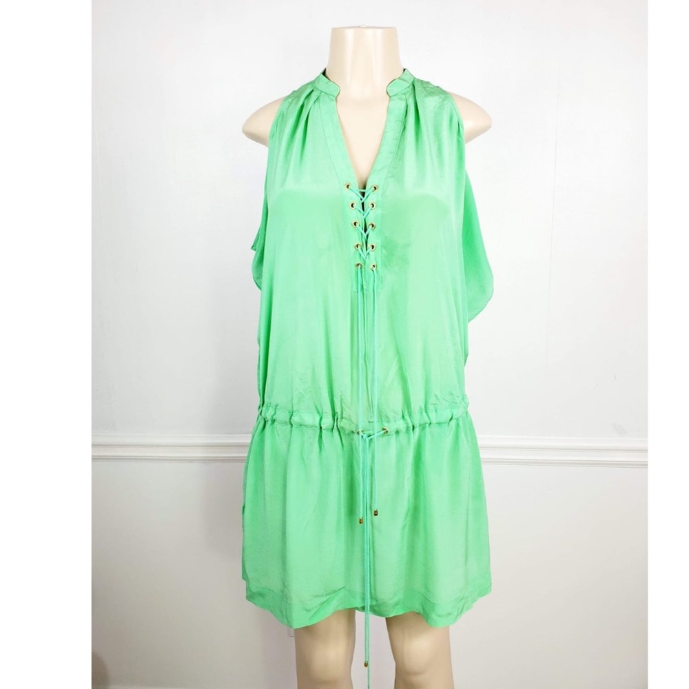 Anthropologie Leifsdottir Drawstring Tunic Dress